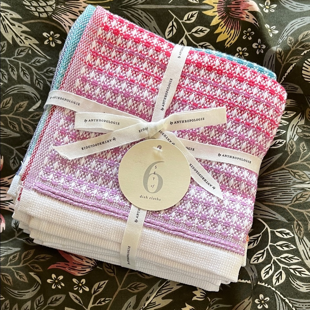 NWT Anthropologie Cotton Kitchen Cloths